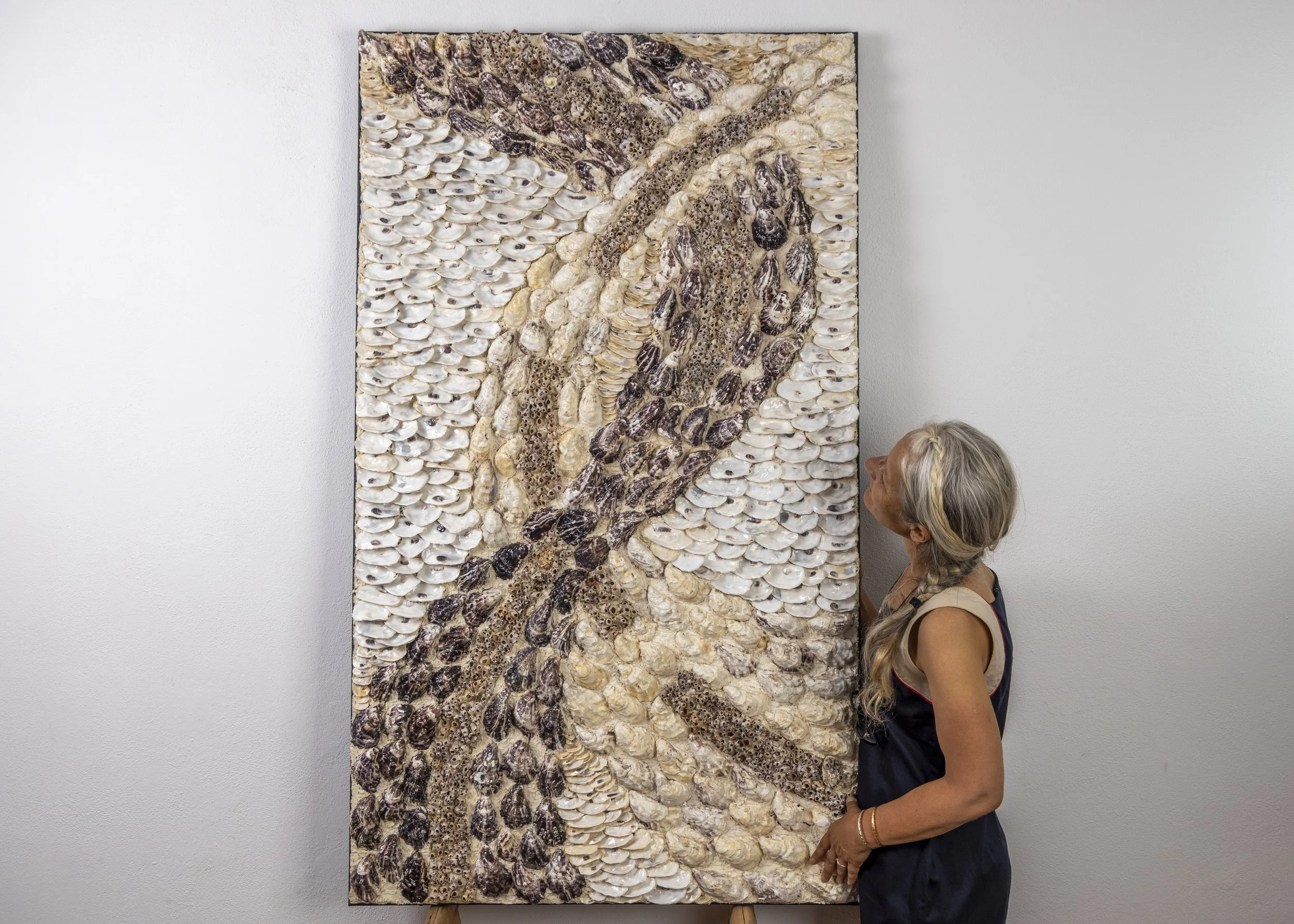 BLUE DNA - Dana Shell Art