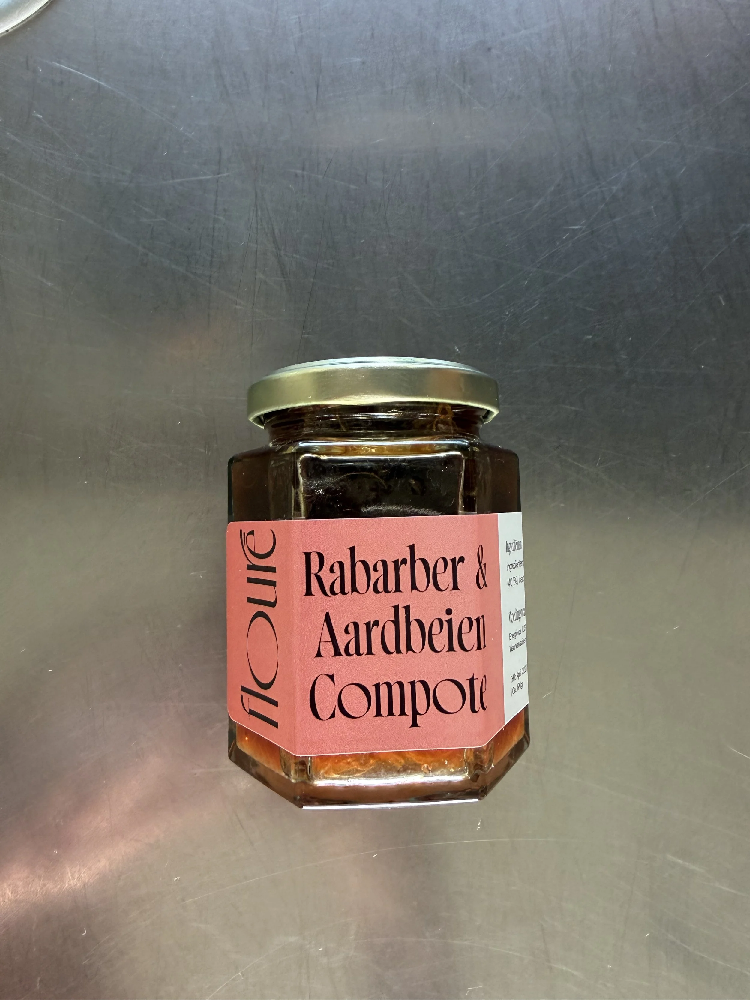 Rabarber & Aardbeien Compote