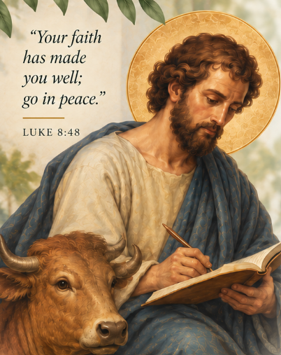Holy Communion with Healing Prayers for St. Luke’s Day