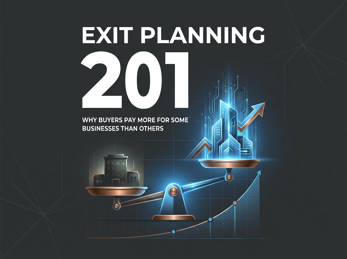 Exit Planning 201: Why Buyers Pay More for Some Businesses Than Others
