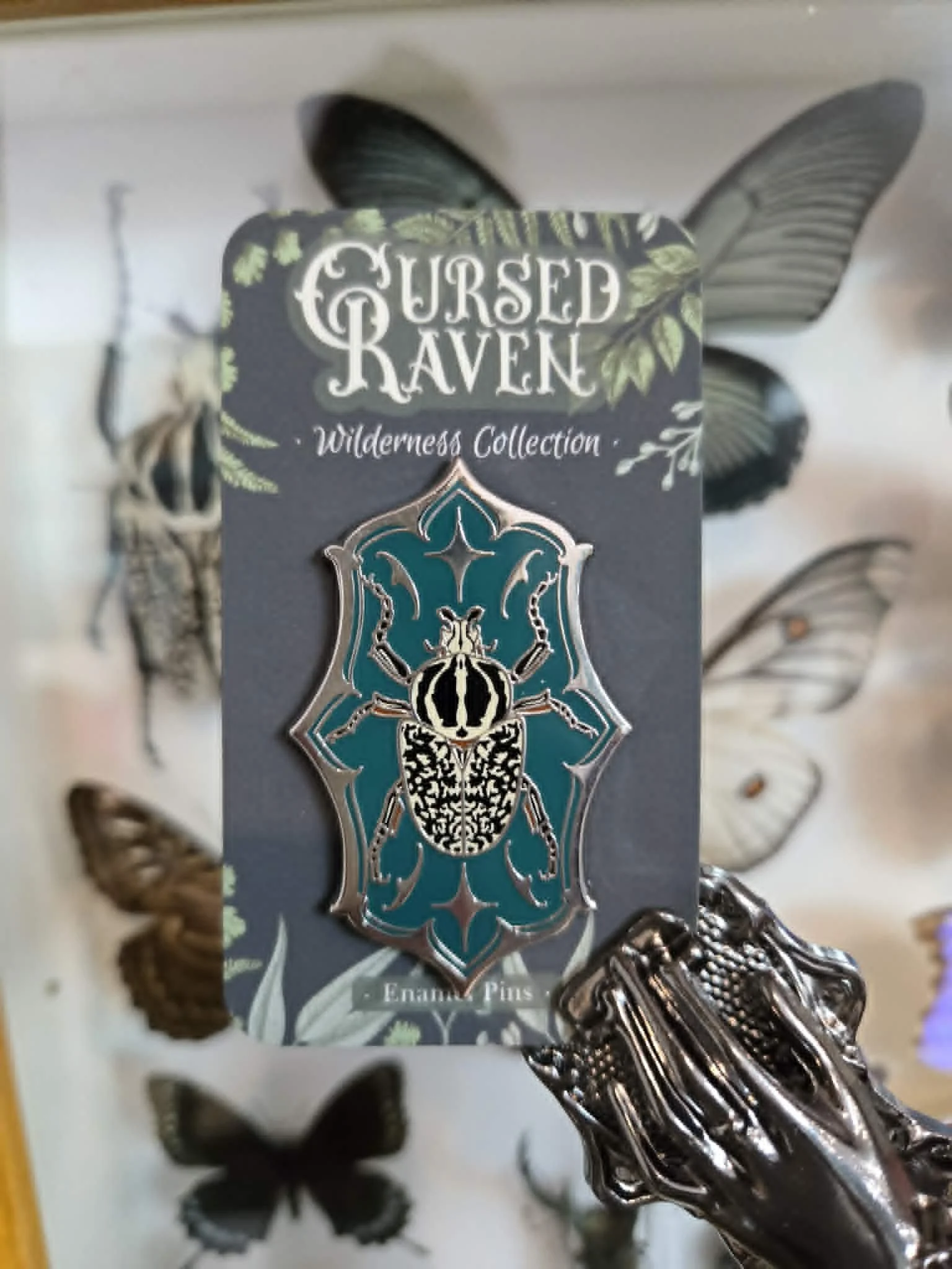 Goliath Beetle Pin