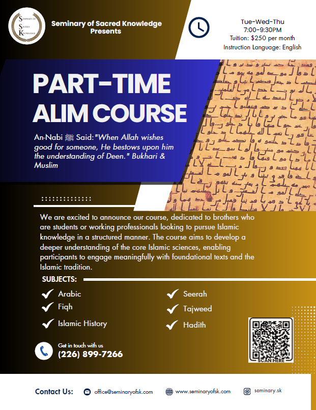 ALIM COURSE (Part-time)