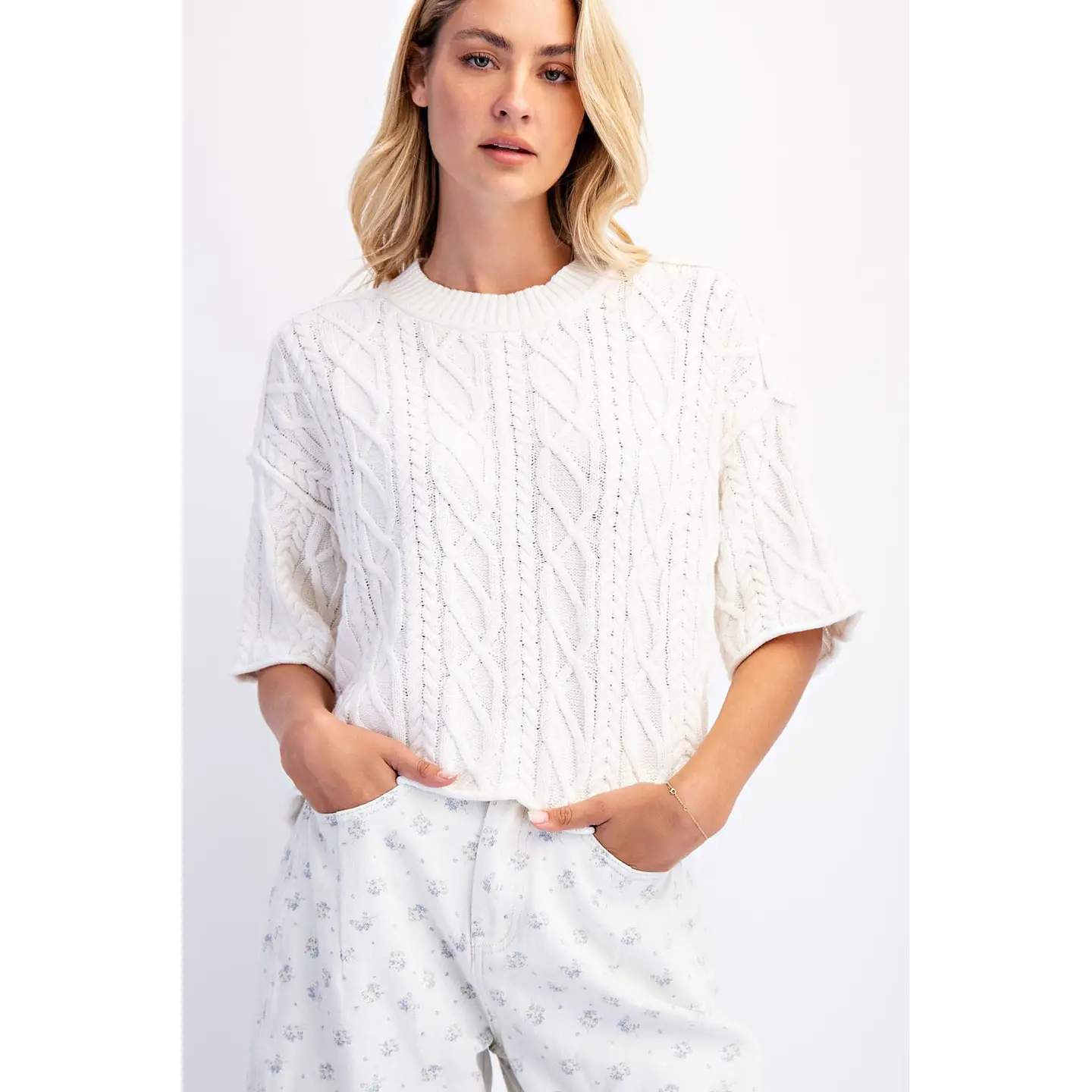 OVERSIZED SWEATER TOP