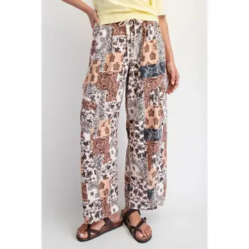 Cocoon Baggy Barrel Leg Cargo Pant