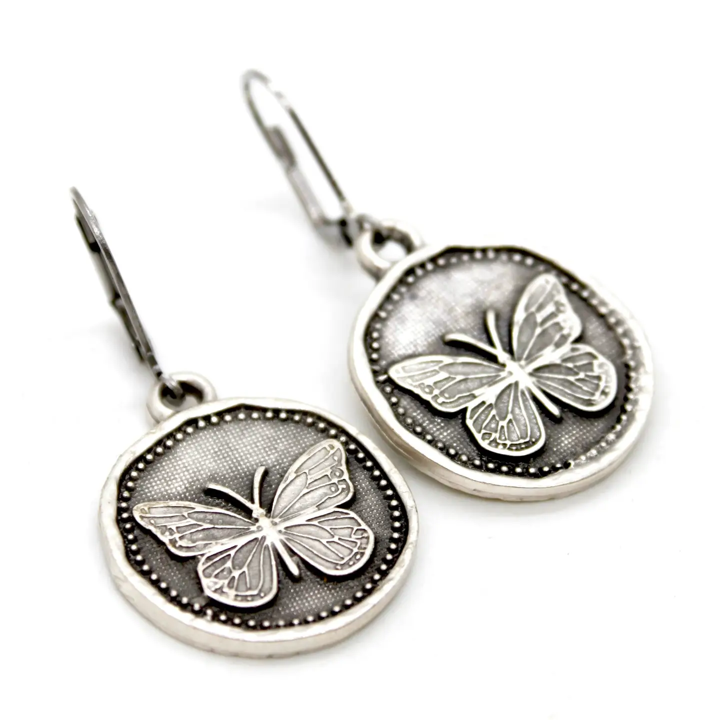 Butterfly Insect Charm Earrings