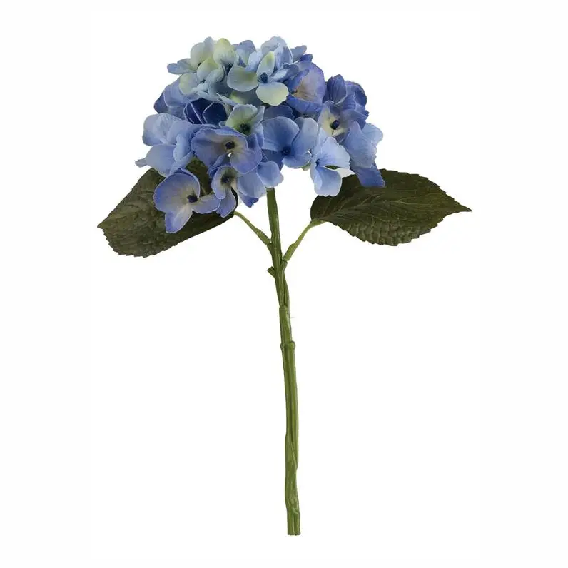 14-Inch Blue Hydrangea Spray