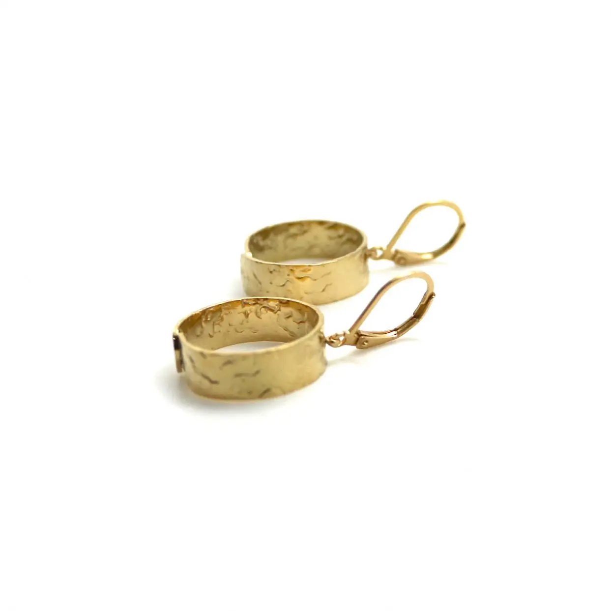 Simple Infinity 24K Gold Plated Earrings