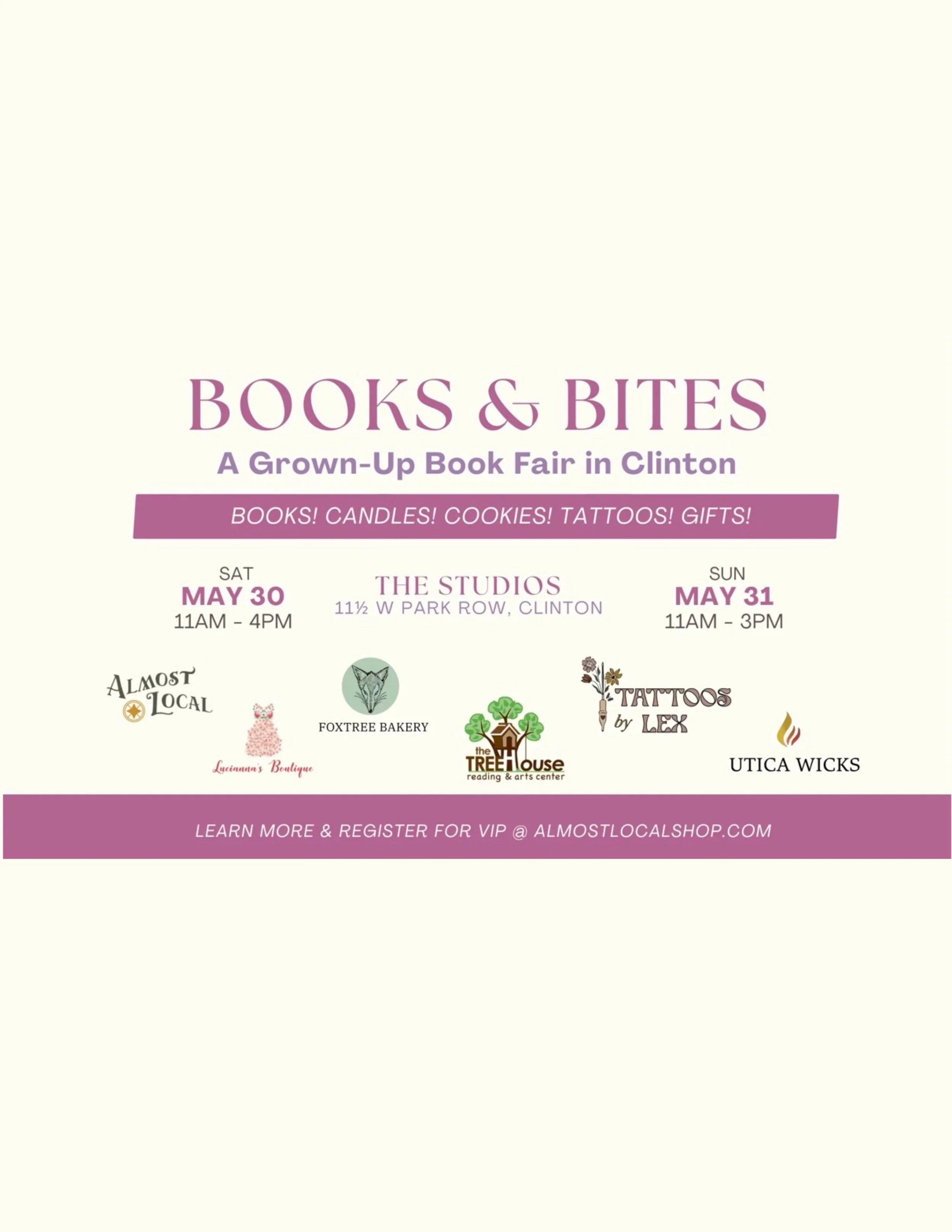 BOOKS & BITES