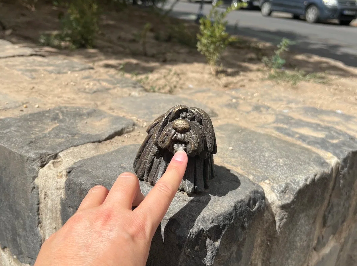 Kolodko mini puli dog statue
