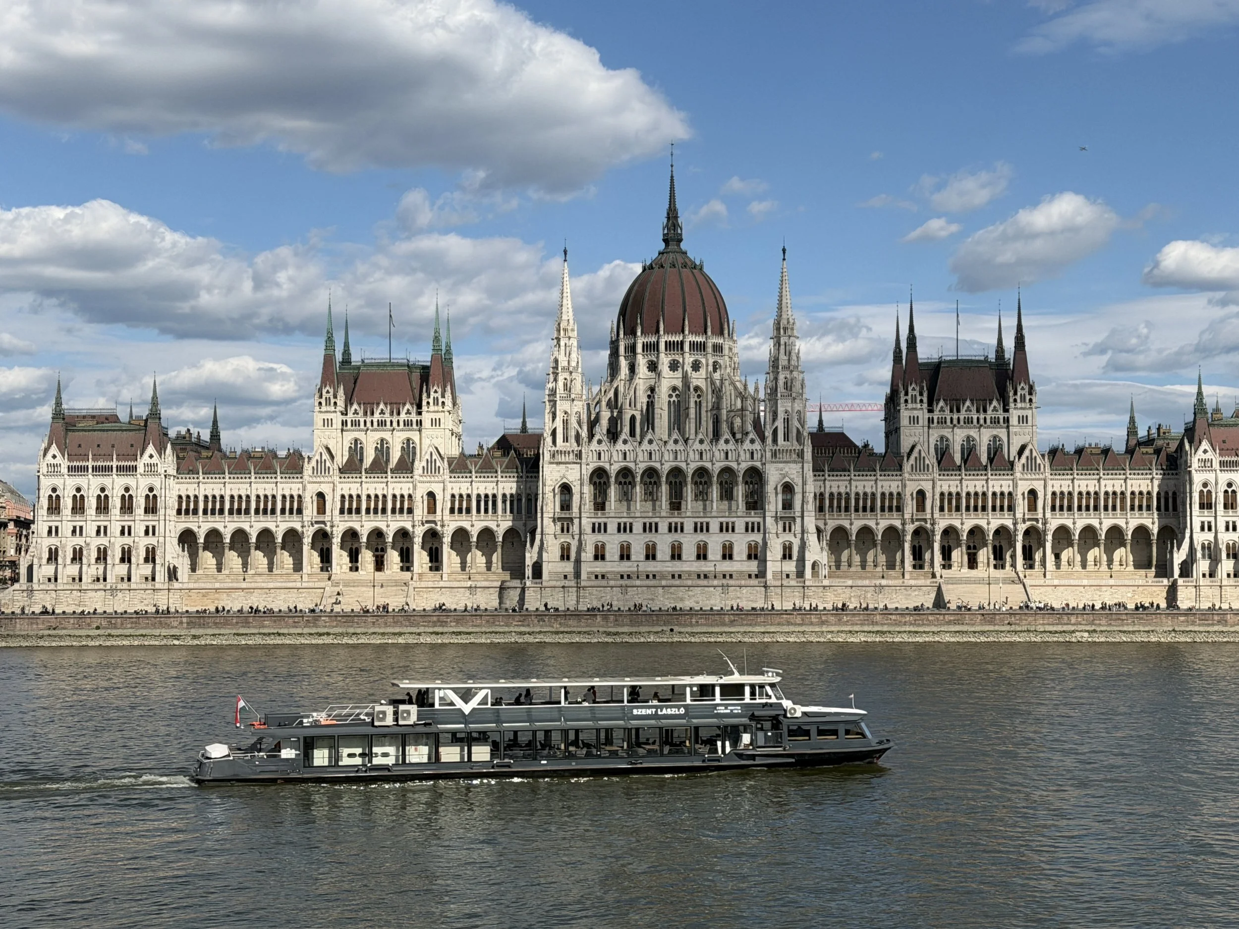 The whole building of the Parlament in Budapest