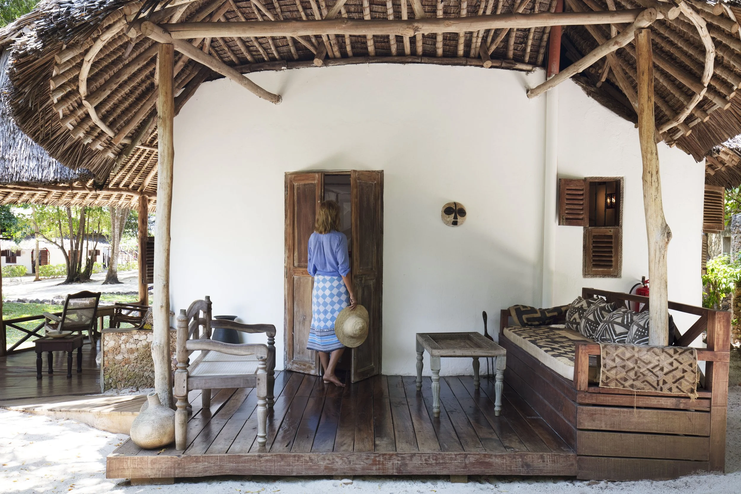 Kinondo Kwetu Hotel, luxury beach lodge, Kenya