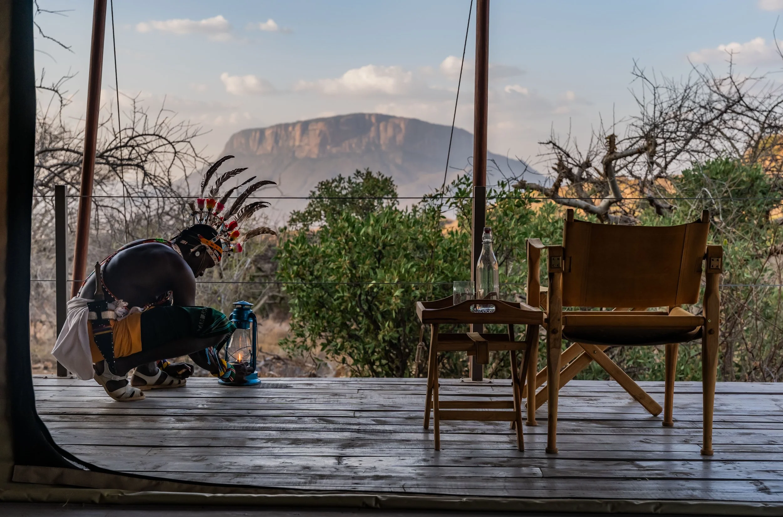 Samburu luxury safari lodge