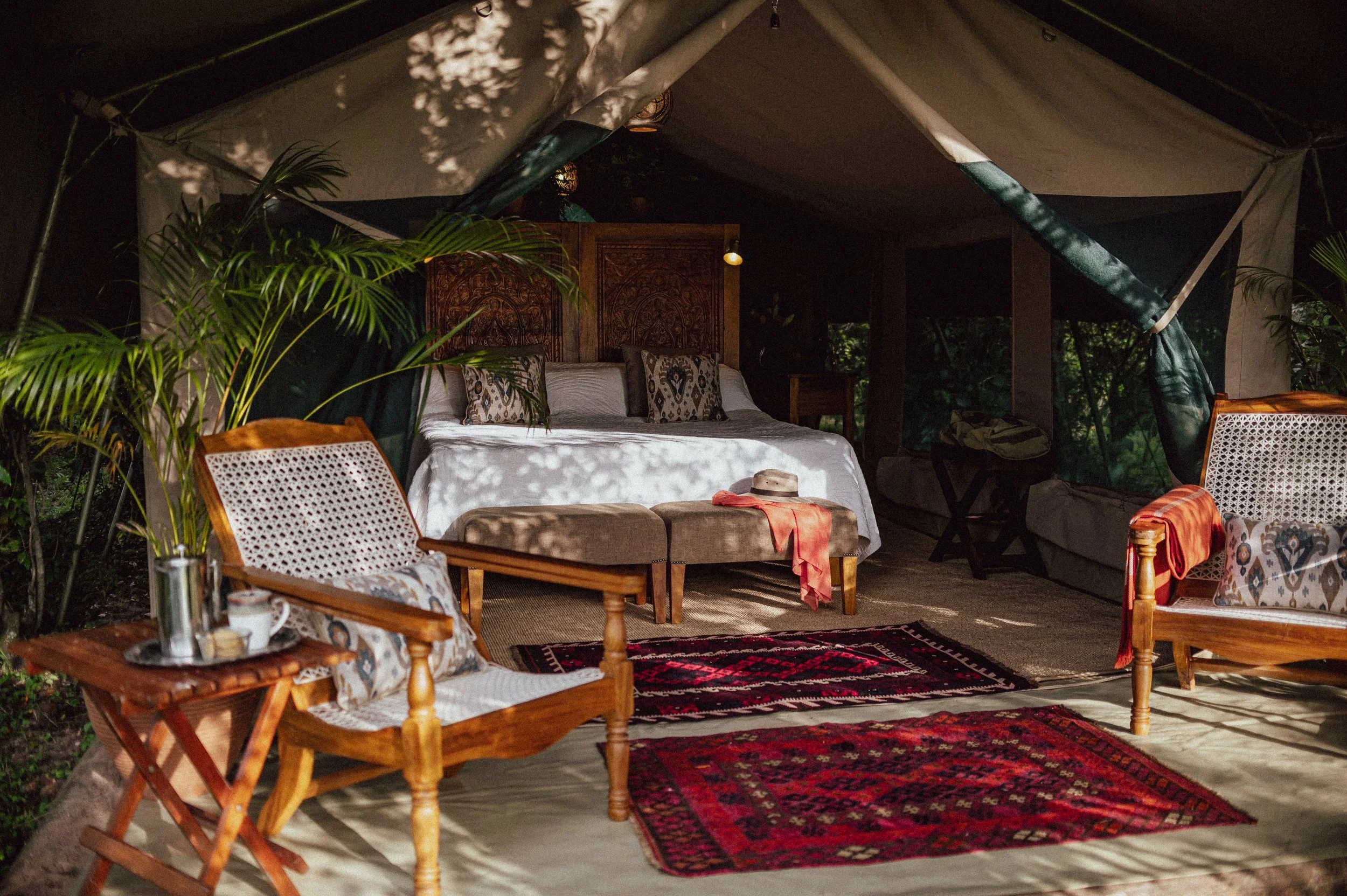 Luxury Camp in Masai Mara, Kenya