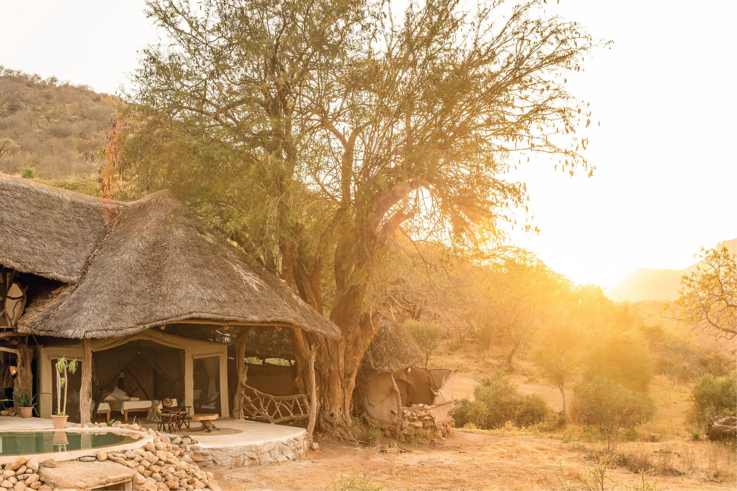 Sarara luxury safari lodge, Laikipia 
