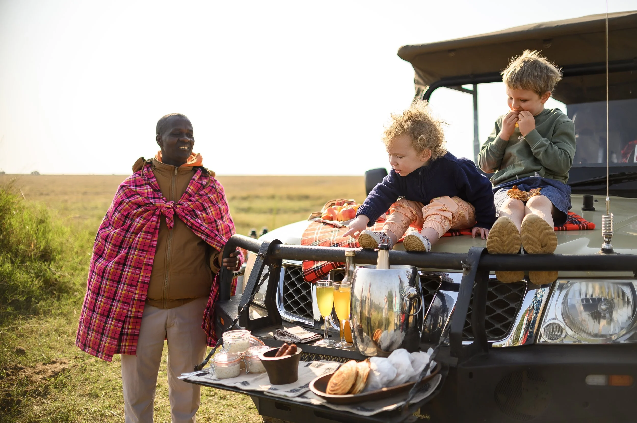 Seringet Mara Camp game drive