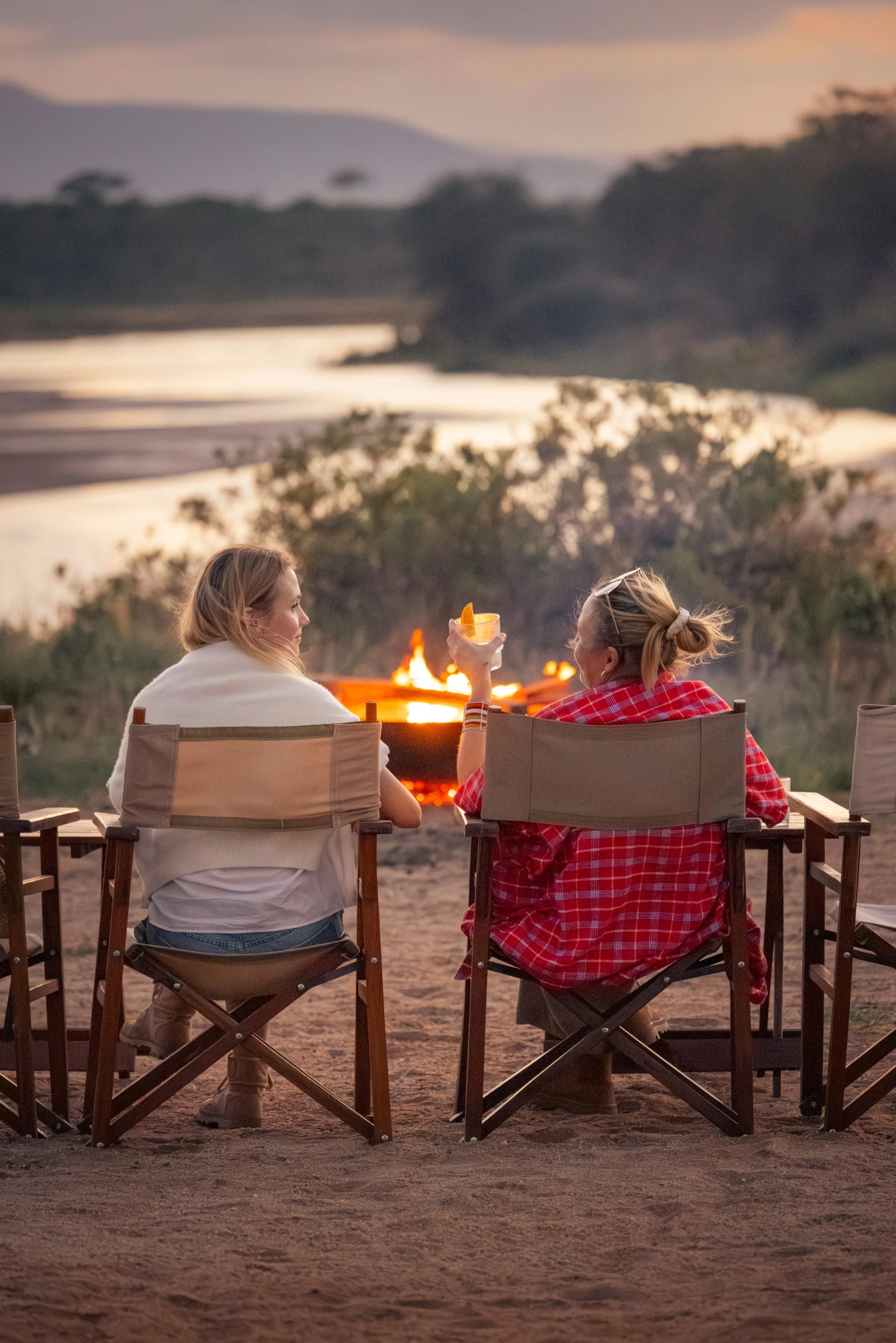 Safari sundowner Eyes On Africa Safaris