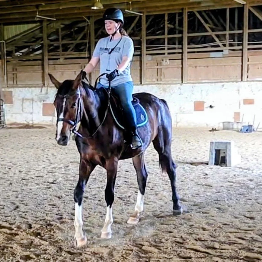 Comet’s First Ride Under Saddle!