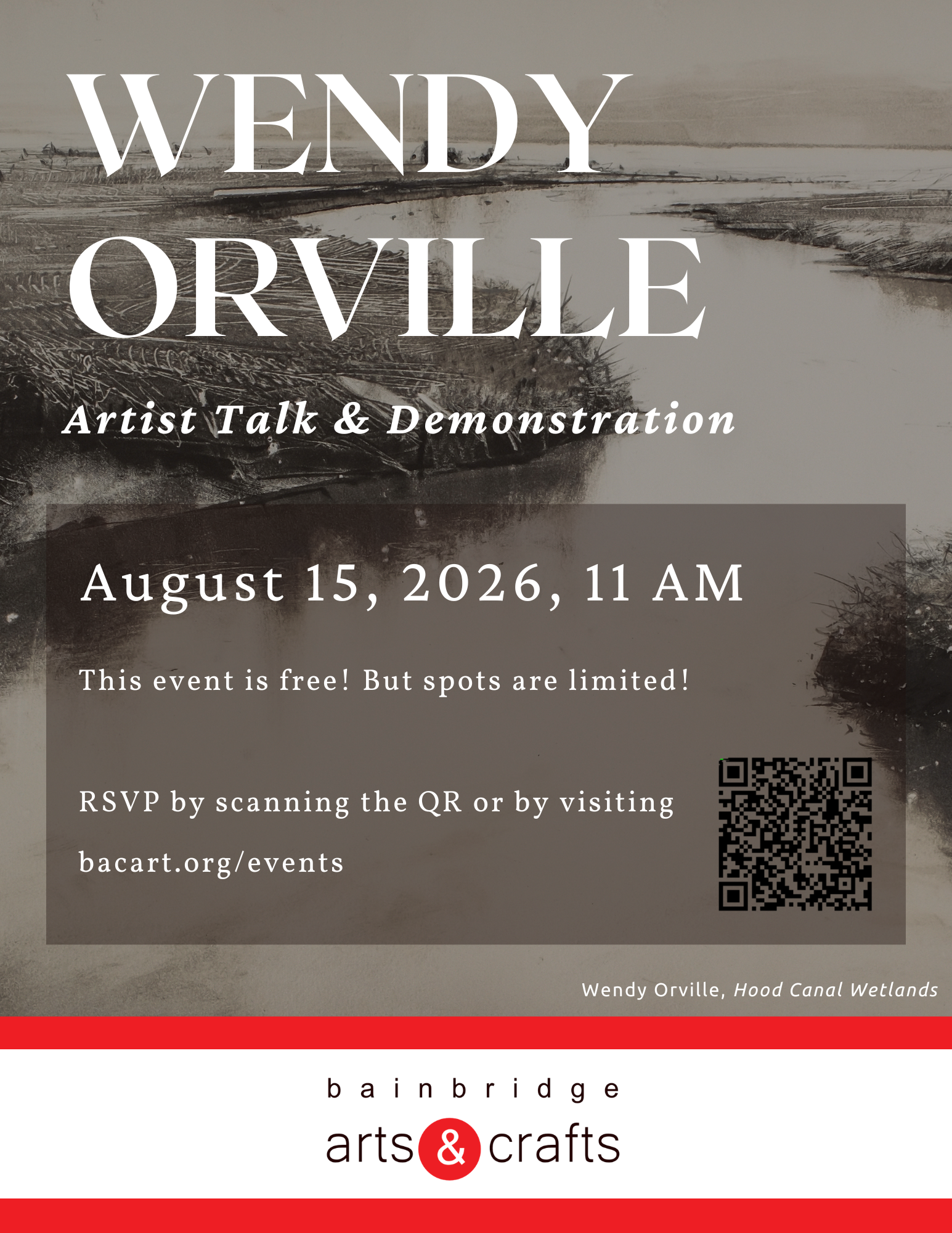 Wendy Orville Artist Talk & Demonstration