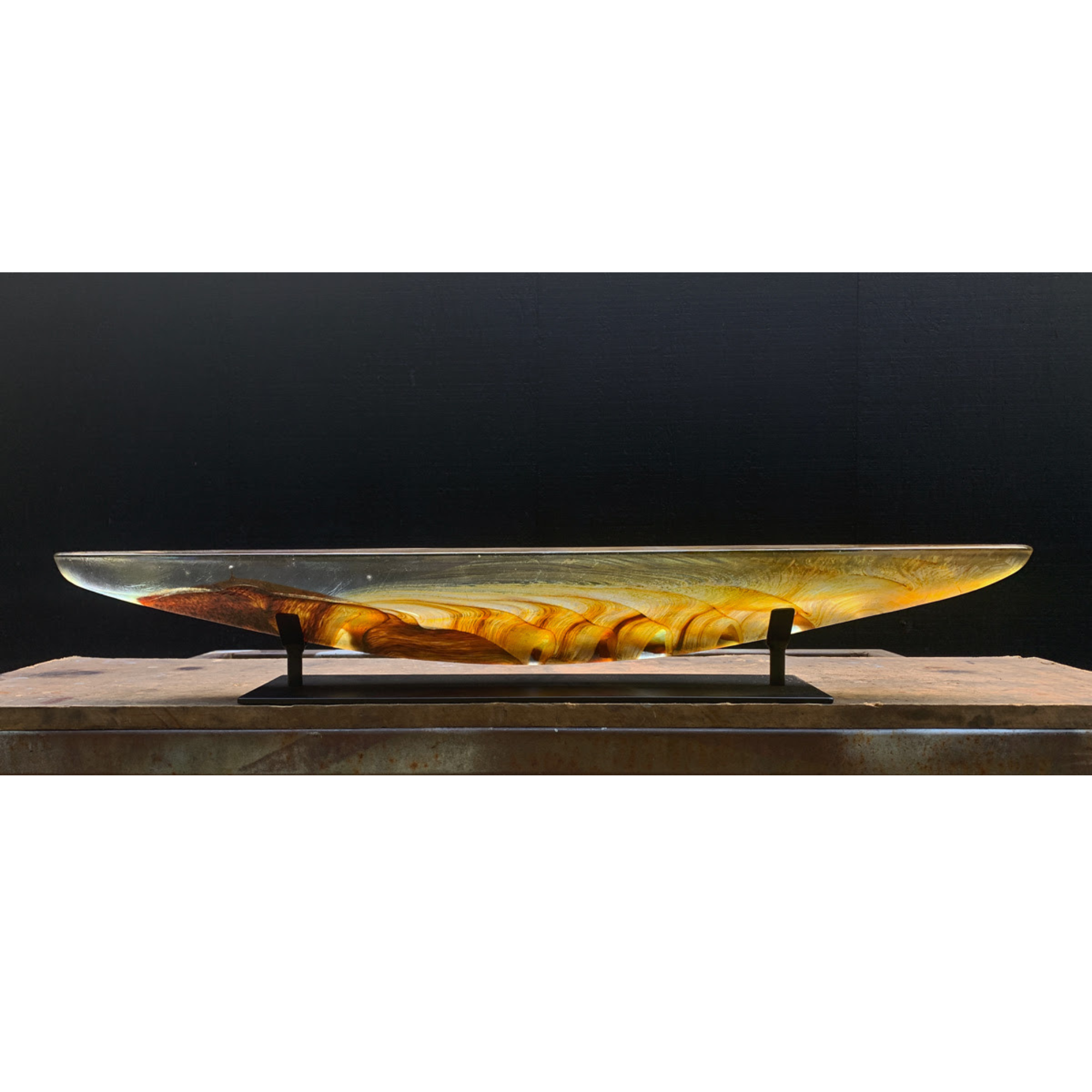 Glass Boat by Steven Maslach