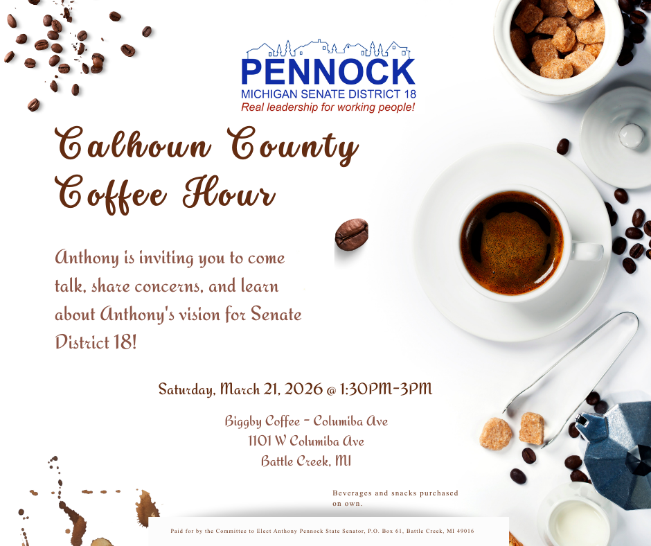 Calhoun County Coffee Hour - Battle Creek