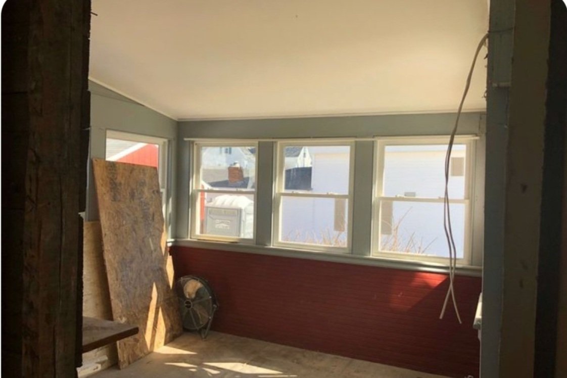 Grace Street Sunroom Before