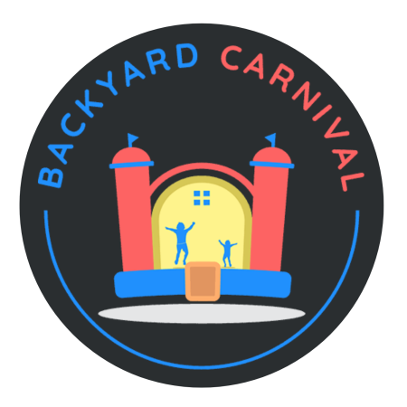 Backyard Carnival Bounce House Rentals Logo