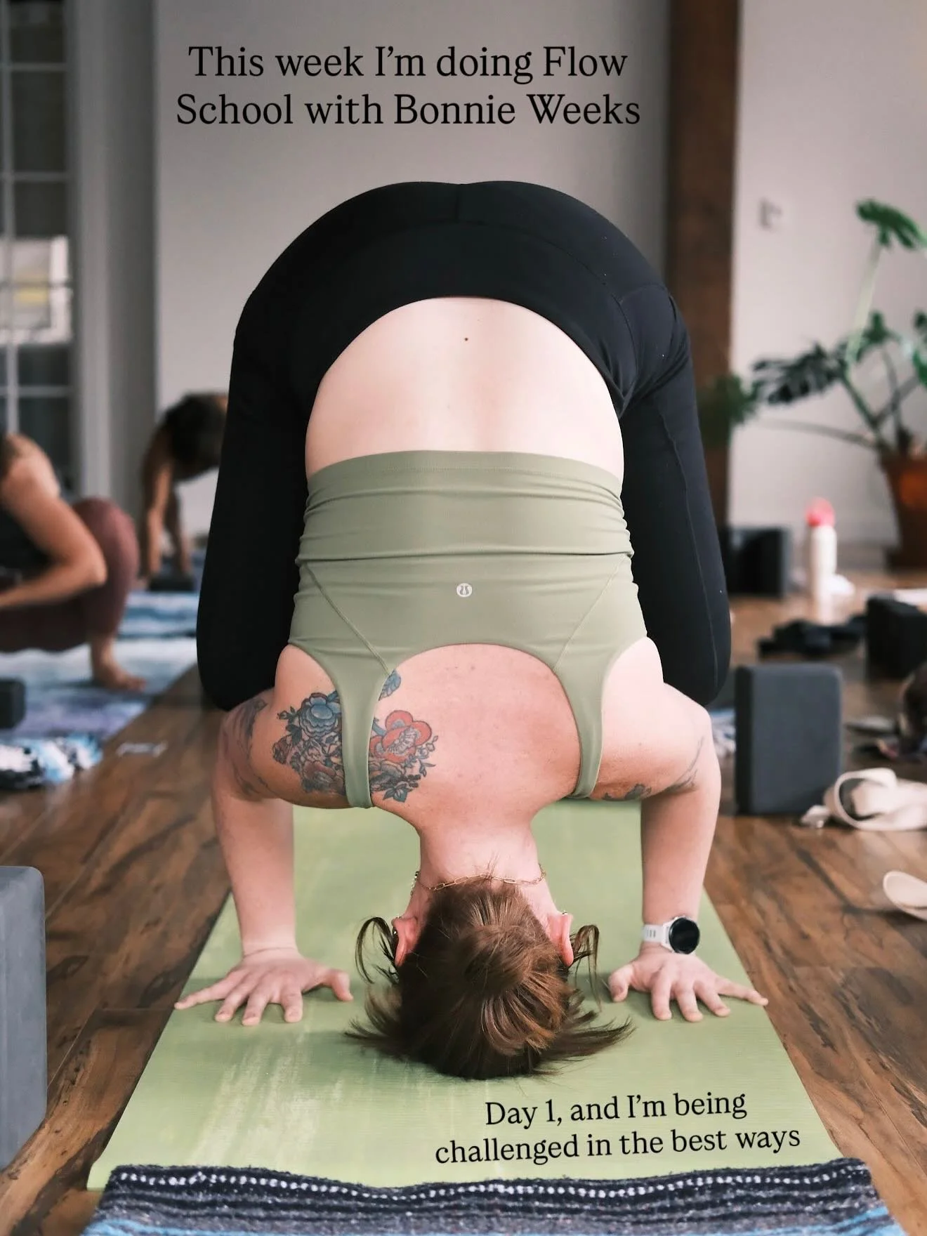 Flow School with the lovely @carrot_bowl_bonnie 

&ldquo;Sequencing training&rdquo; is what I told people I was coming to this training in Portland for&hellip; but it&rsquo;s already so much more than that (as I knew it would be). 

It&rsquo;s curiou