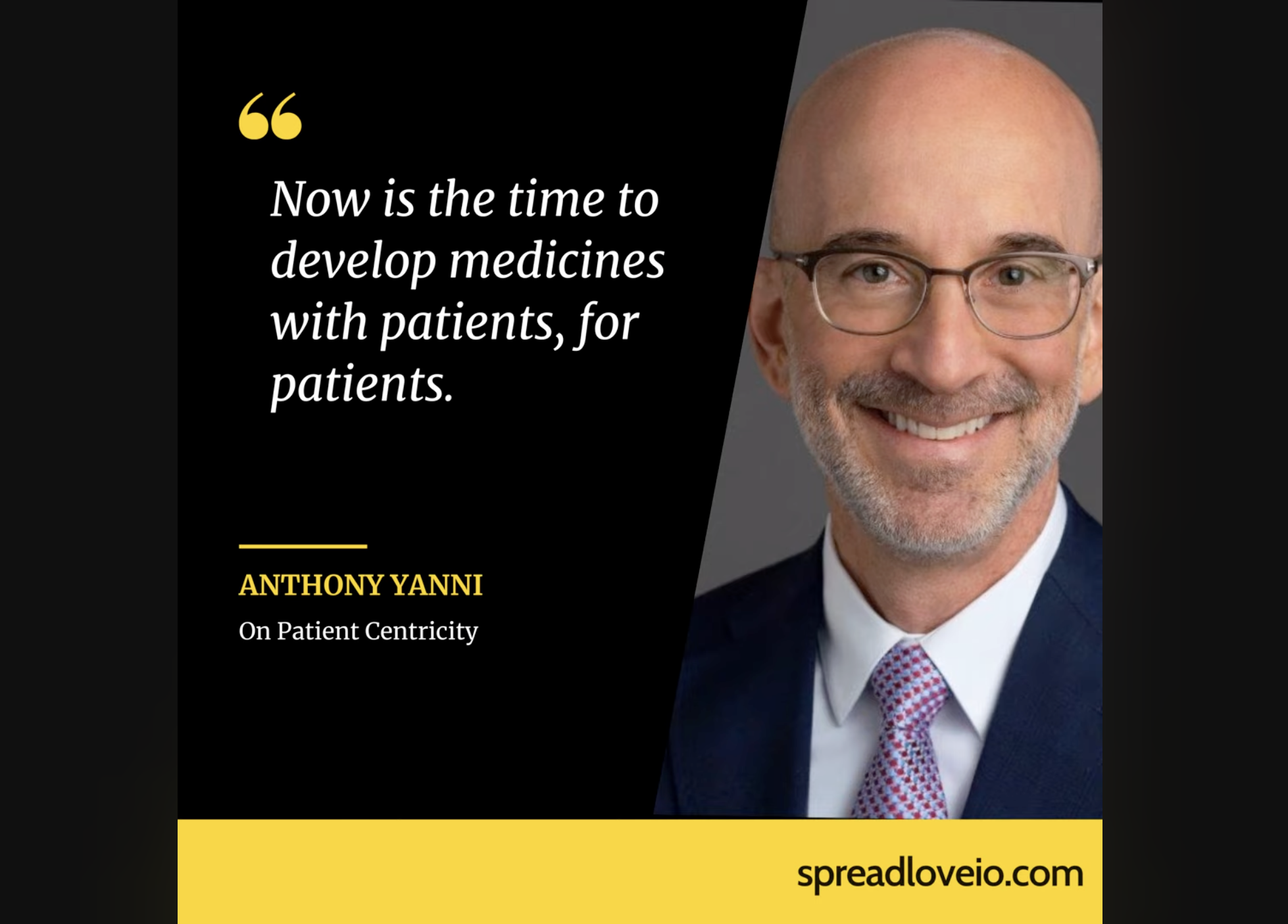 SpreadLoveio Podcast: “Patient Centricity”.