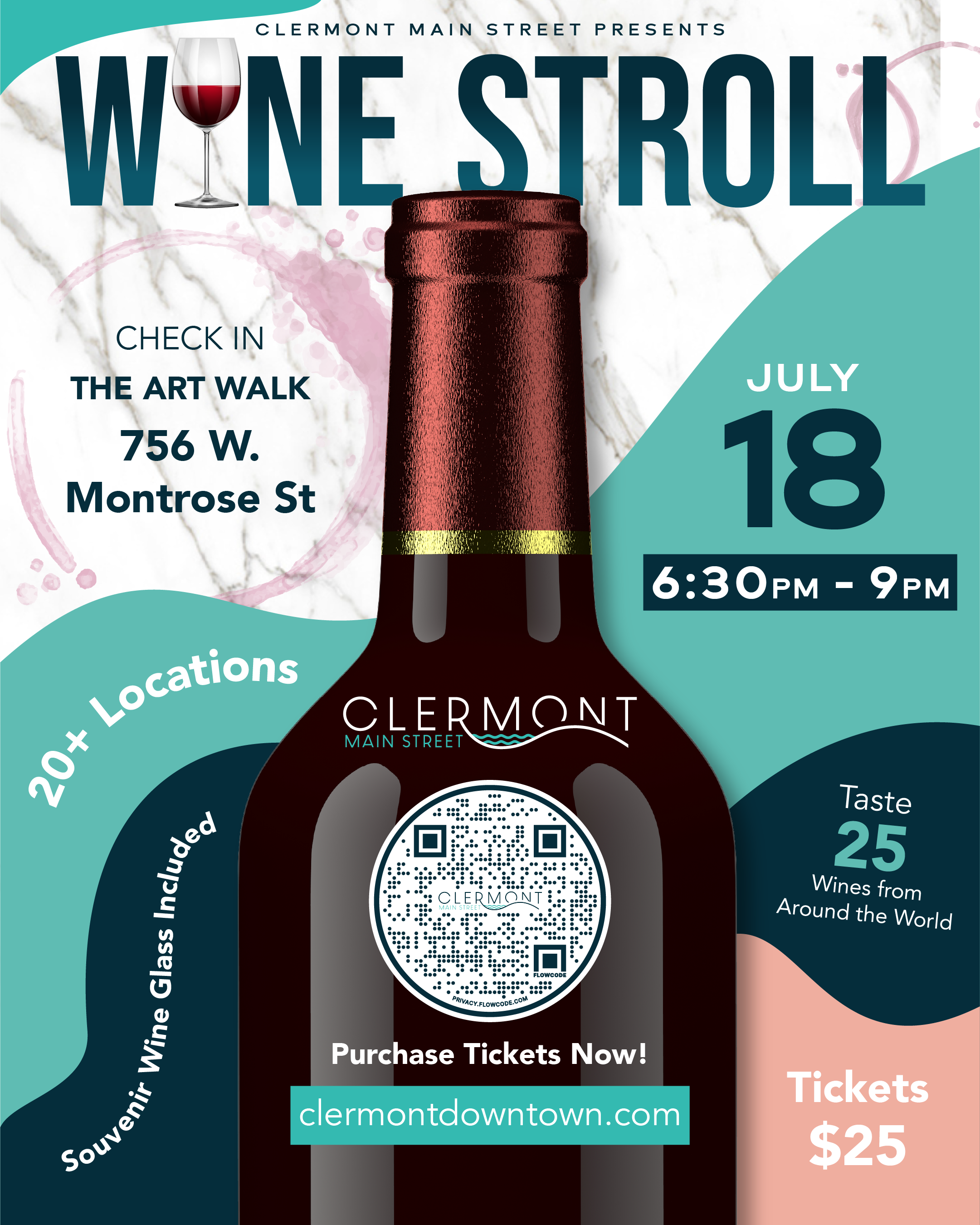 July Wine Stroll
