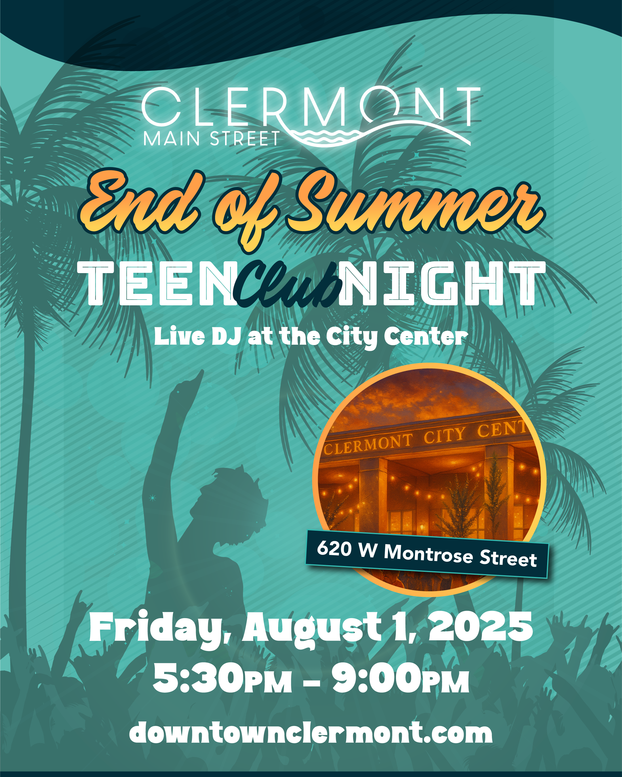 End of Summer Teen Club Night