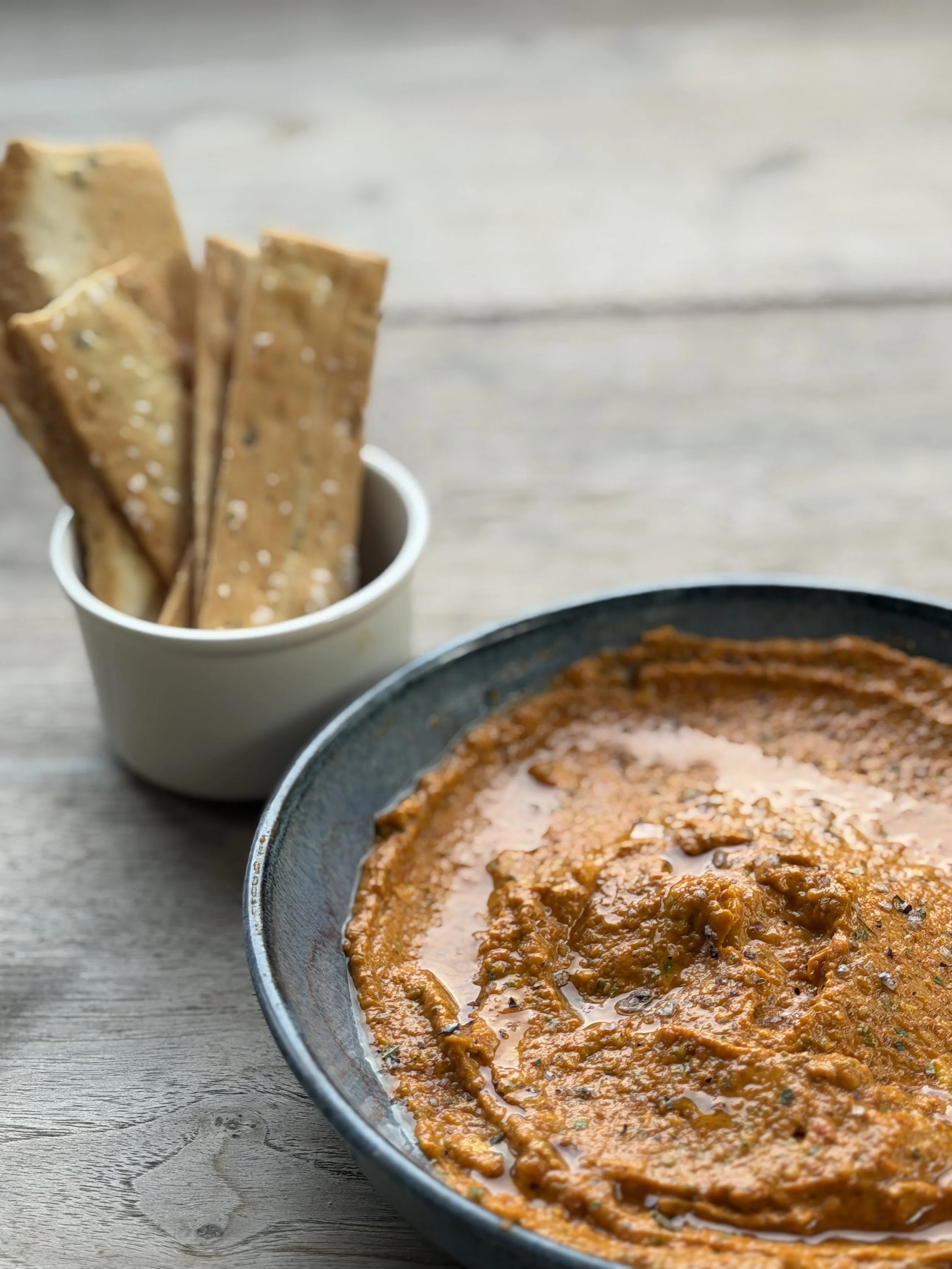 Harissa Roasted Carrot Dip