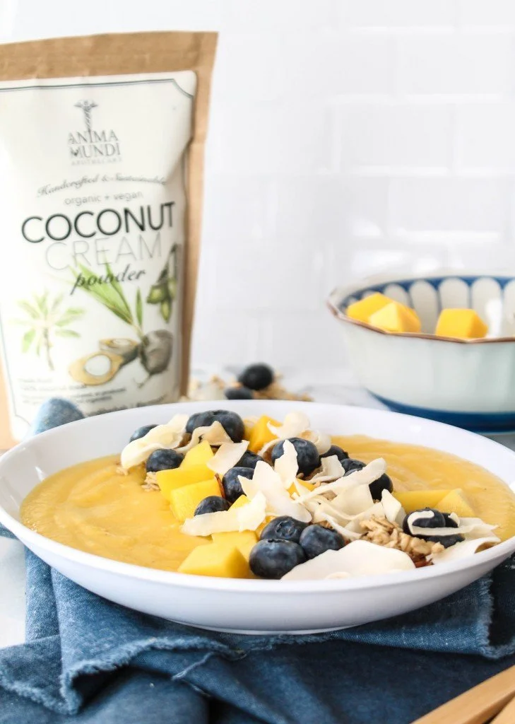 Mango Coconut Smoothie Bowl