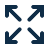 Four outward-pointing arrows indicating full screen mode.