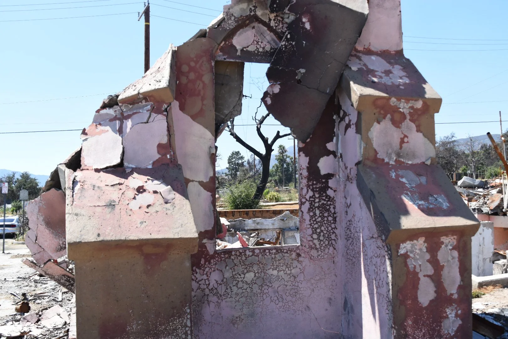 Damaged Altadena Property on North Lake Avenue - Altadena, CA