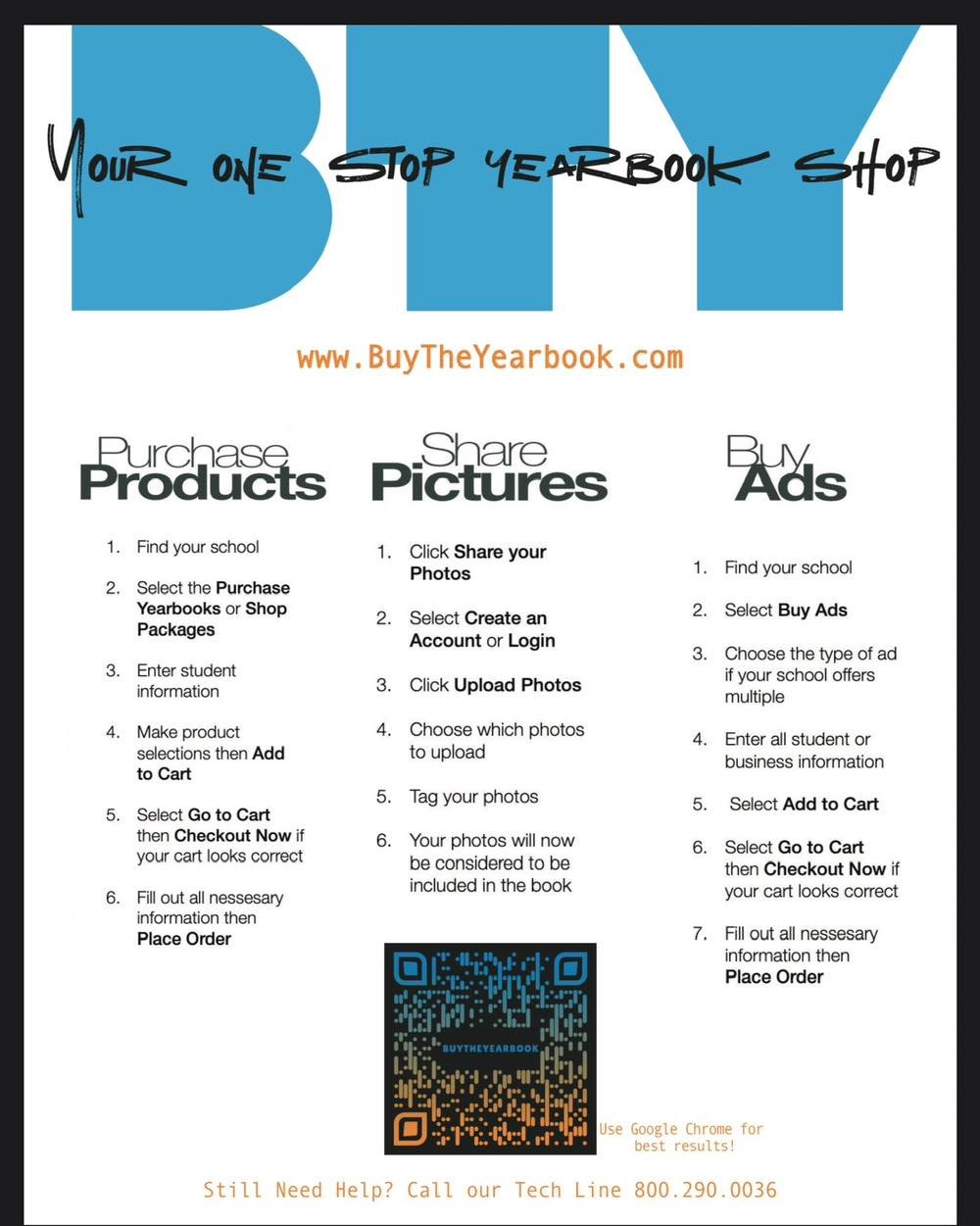 📘 Don&rsquo;t miss out on the memories! 📸
Yearbooks, recognition ads, and photo uploads are all in one place with BuyTheYearbook.

✔️ Purchase yearbooks
✔️ Share your favorite student photos
✔️ Buy recognition or business ads

Everything is quick, 