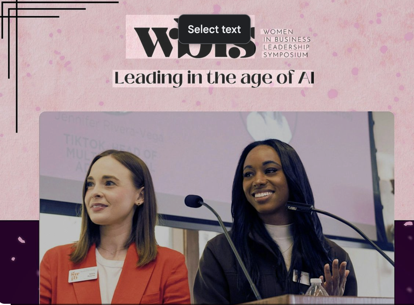 Insights from Women Shaping How we Lead in the Age of Ai :  a Keynote with Geraldine Clark