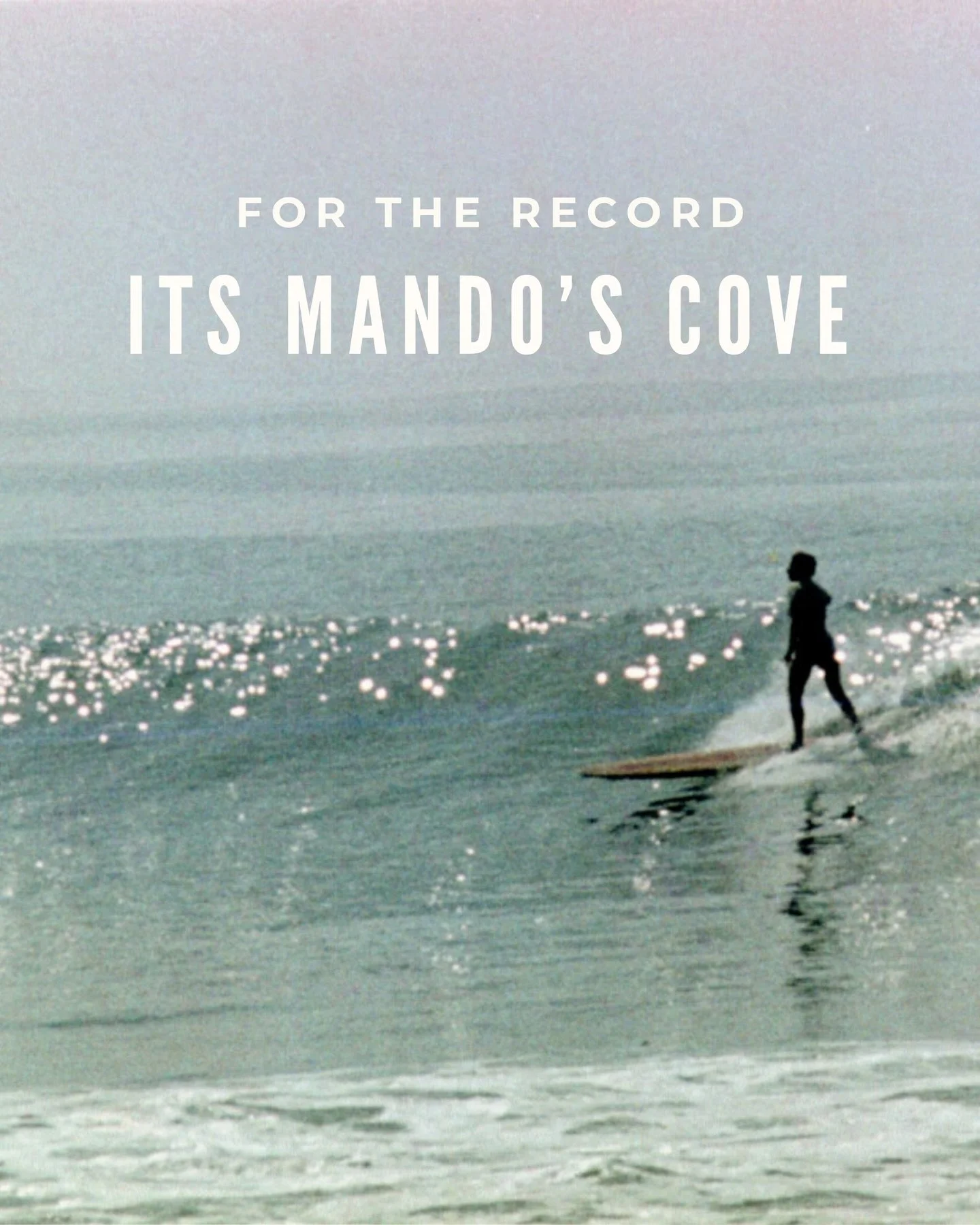 I may throw you for a spin right now, but I think it&rsquo;s important to know the history of the places we love&mdash;so carry their stories forward to the next generation. So let&rsquo;s talk about Mondo&rsquo;s Cove.

Growing up surfing with Jack 