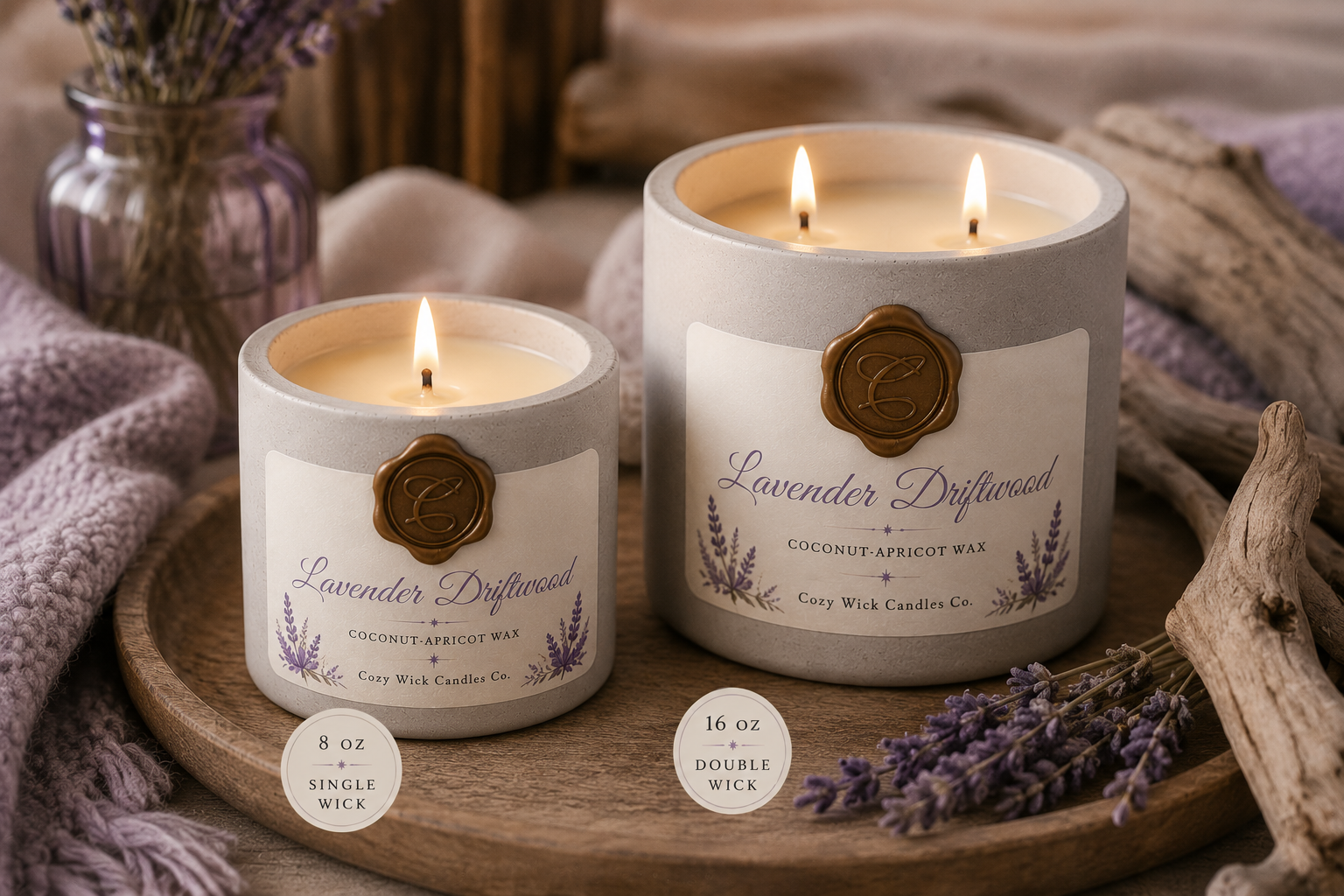 Lavender Driftwood