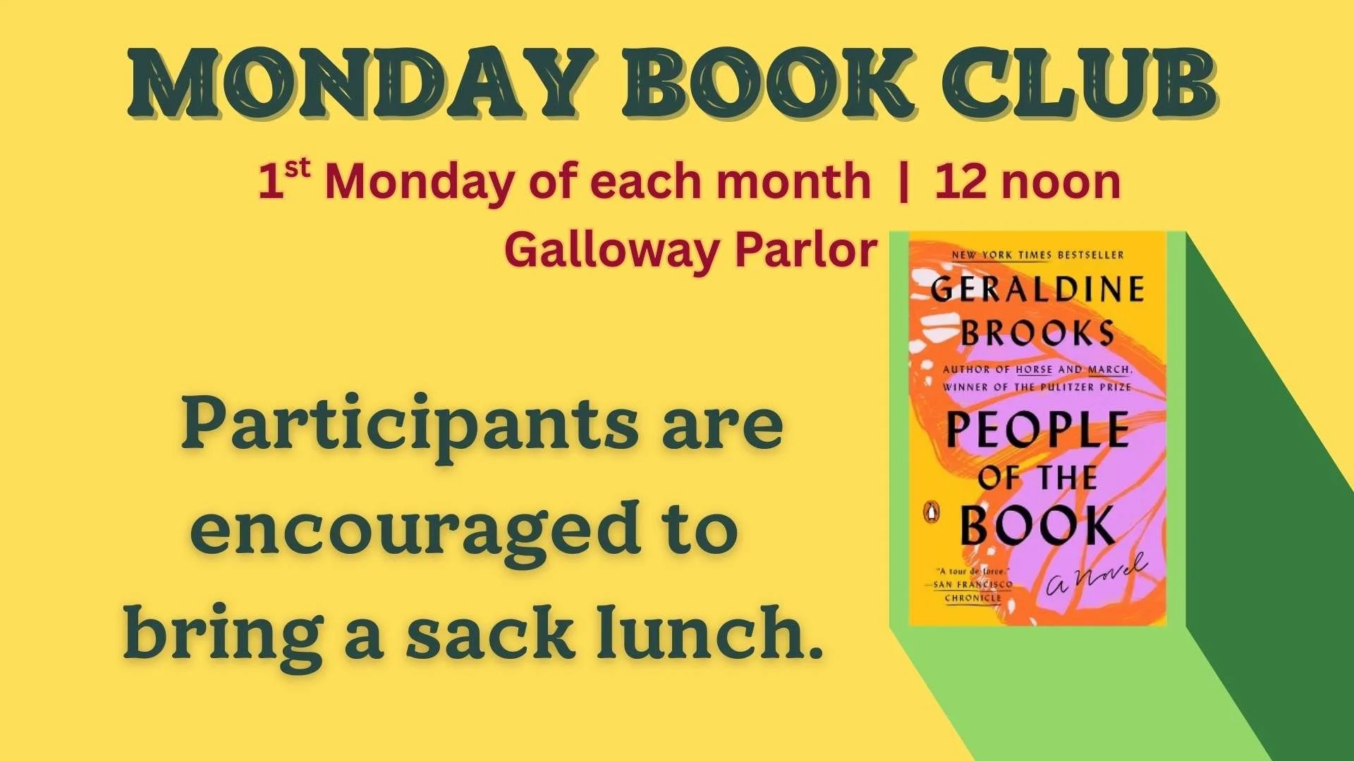 Monday Book Club