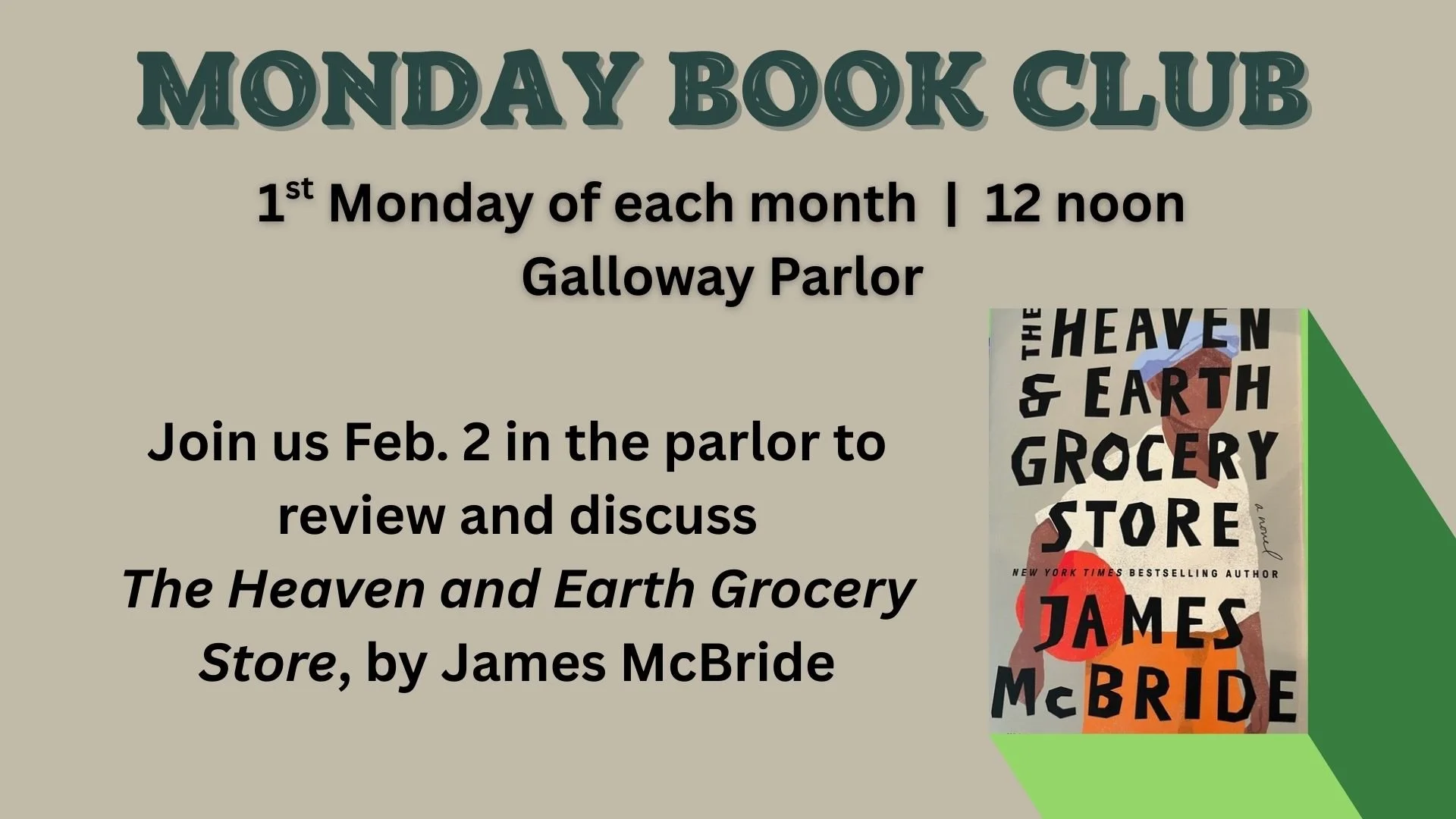 Monday Book Club