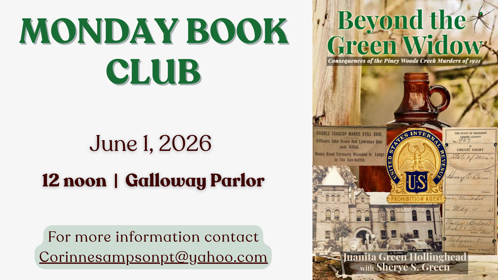Monday Book Club