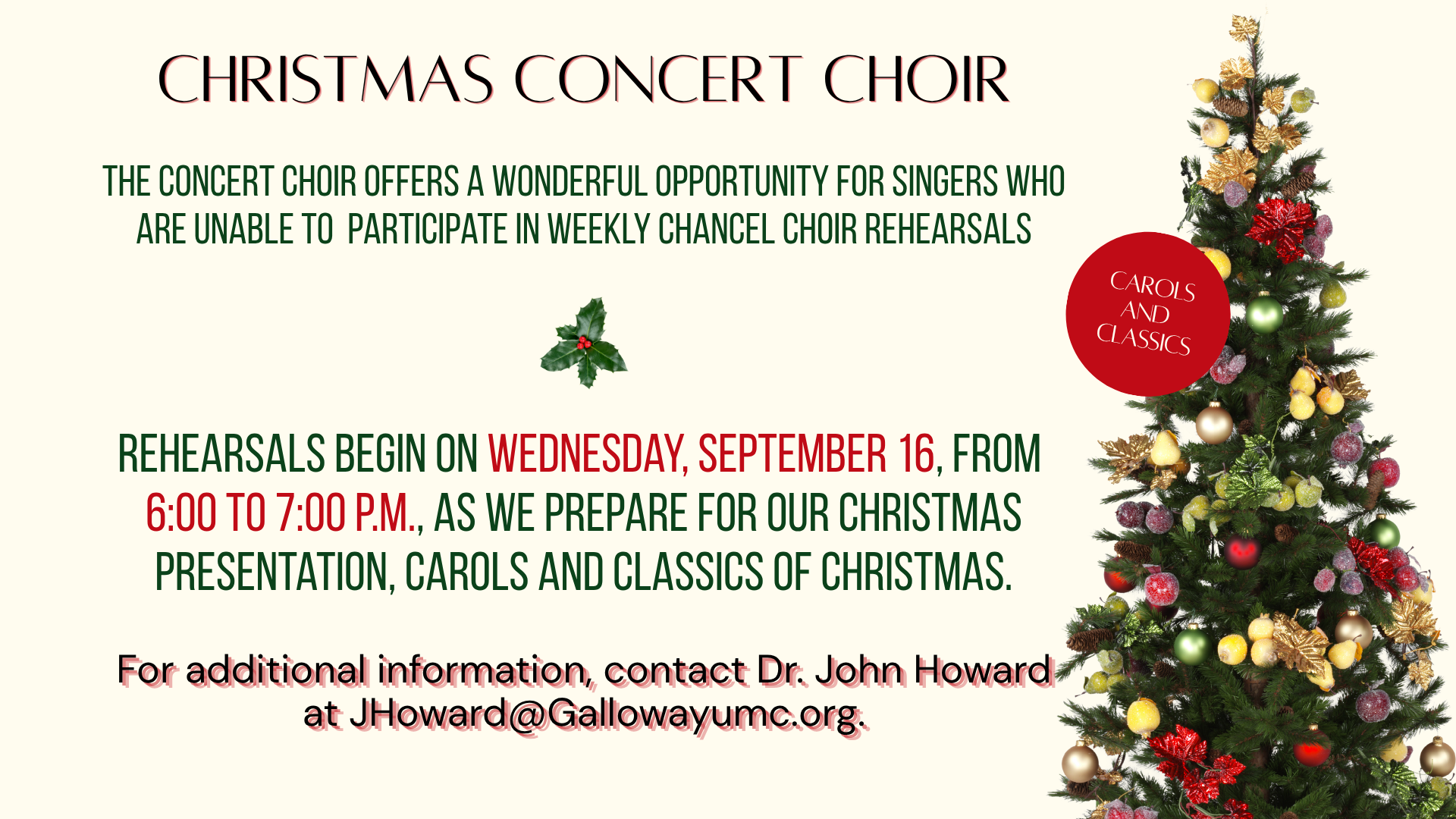 Christmas Concert Choir