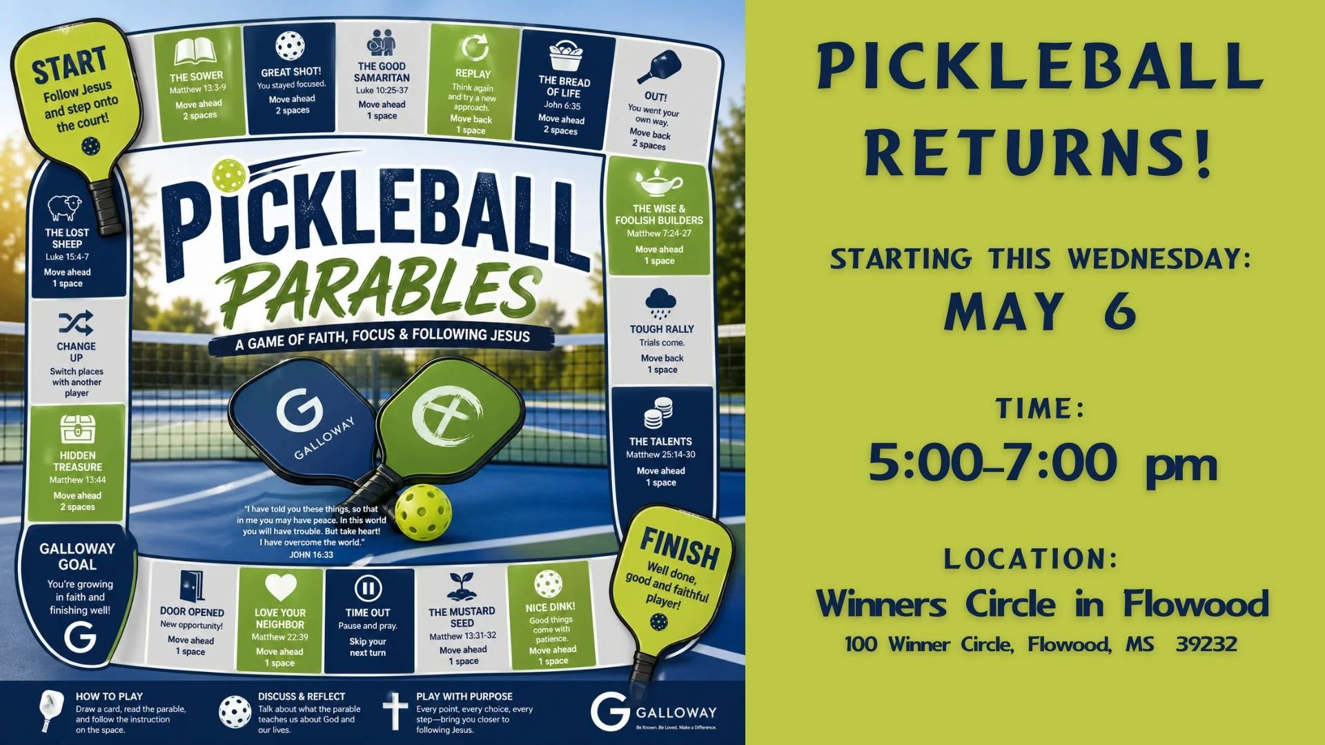 Pickleball Parables