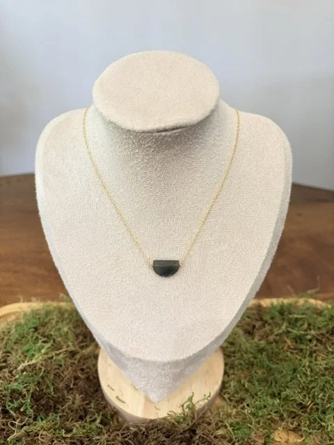 Tressi Black Half Moon Stone Necklace.jpeg