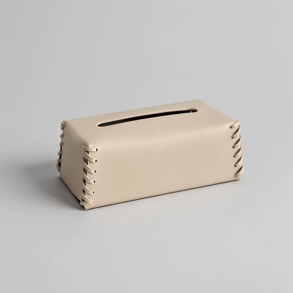 Tissue Box  Cover Beige.webp