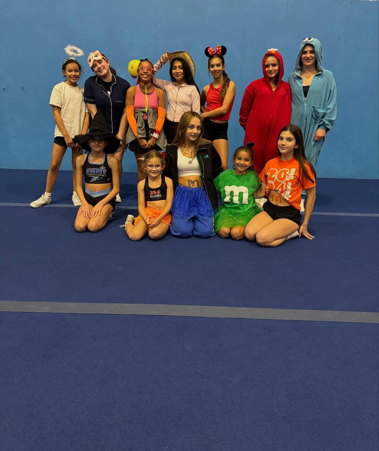 Spooky week continues with Glow Girls Halloween practice🎃👻💕