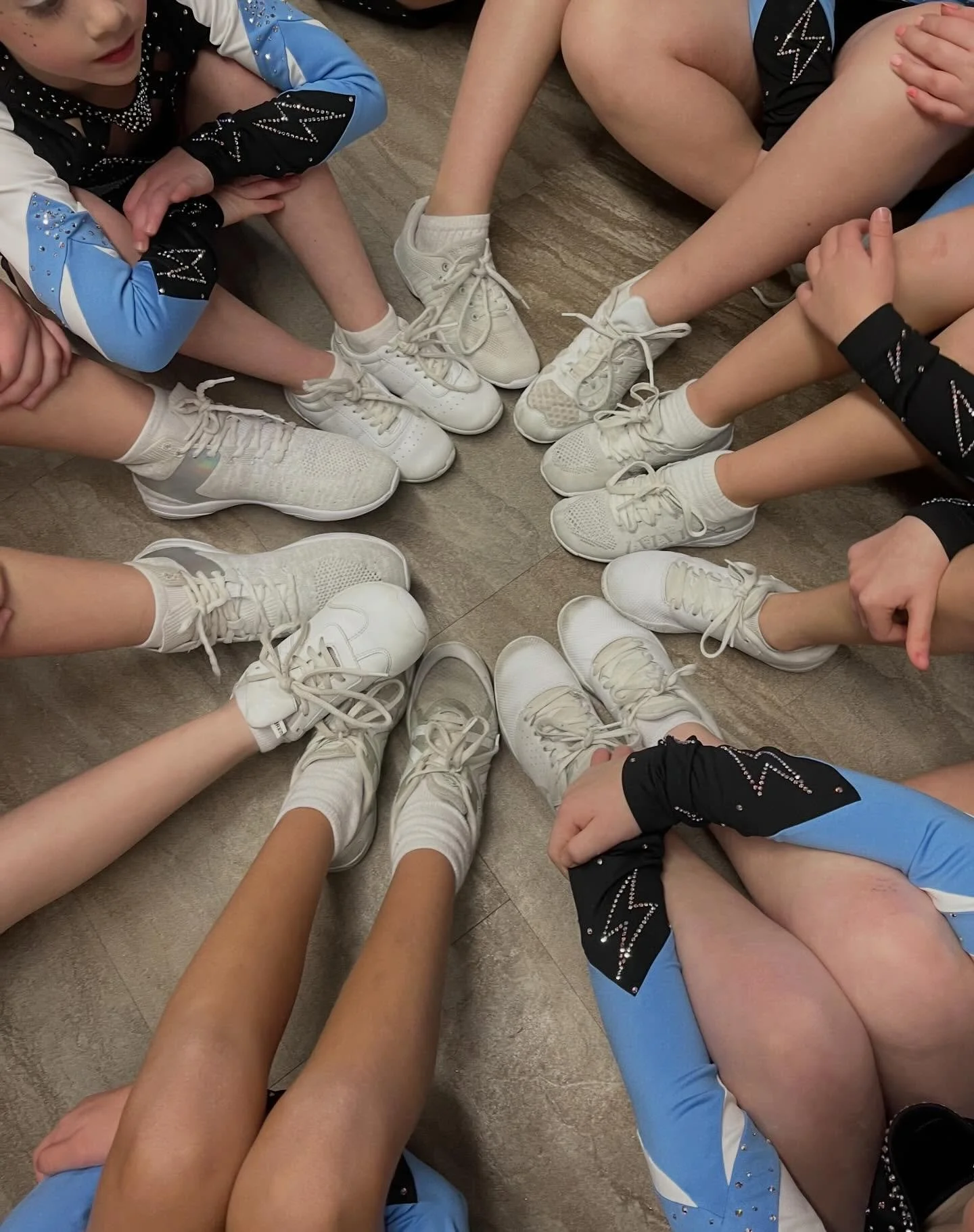 Dress rehearsal day for Mini Bolts ⚡️🩵 competition countdown is on!!!