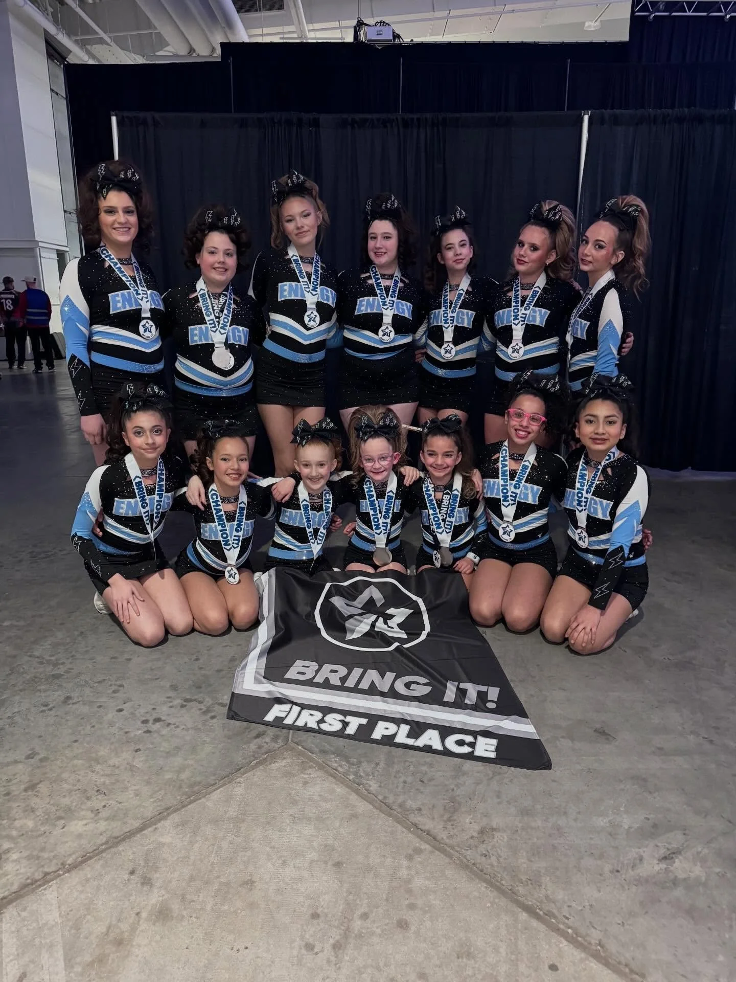 What a successful weekend for all three teams at @choiceevents_ Bring It! 💙

We saw some of our strongest routines of the season and, even more importantly, so much growth in confidence across the board.

✨ Glow Girls brought it home with a 1st plac