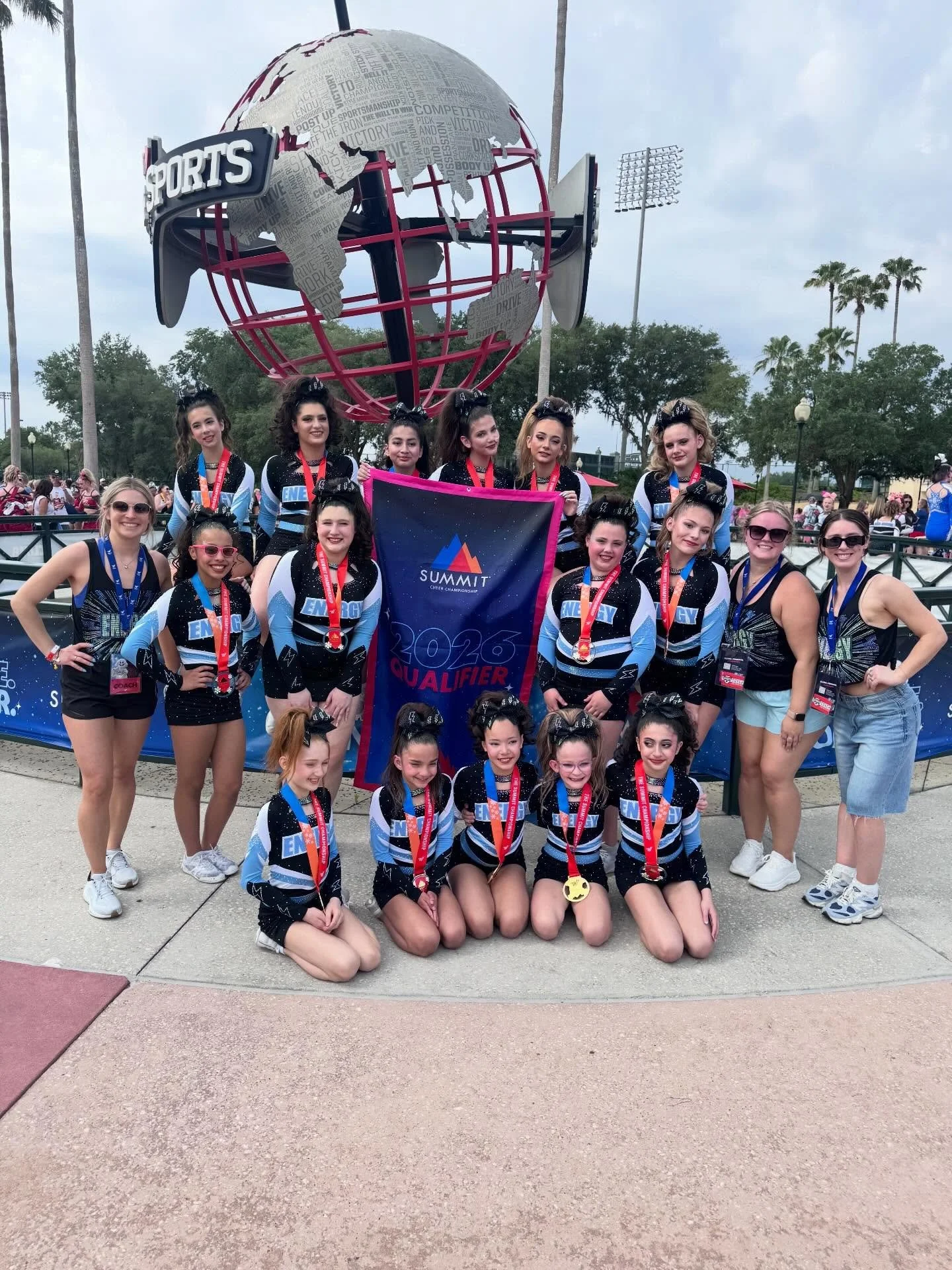 We couldn&rsquo;t be prouder of this incredible group 🩷 This season came with its challenges, but they persevered, grew, and became something truly special. Making it to Summit as a first year team and gym is an amazing achievement and they rose to 