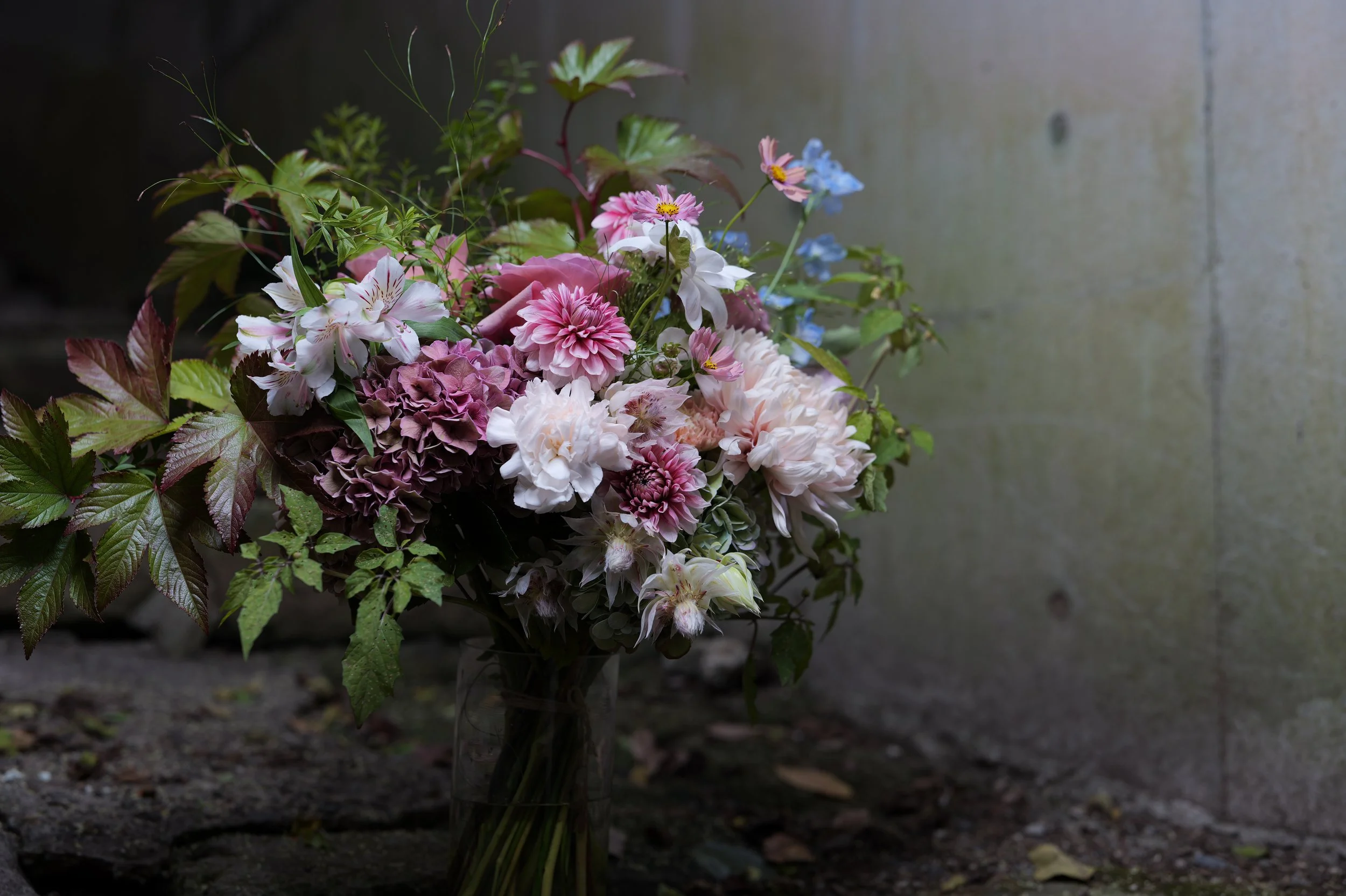 elegant and moody flower bouquet perfect for gifting